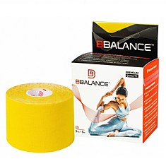 Тейп кинезио Bio Balance Tape (желтый) 5см х 5м