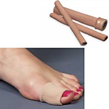 Силиконовый протектор для пальцев ног с тканевым покрытием (трубка 15см) Тривес