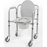 Кресло-туалет на колесах складное СИМС-2