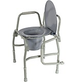 Кресло-туалет с откидными вниз поручнями СИМС-2