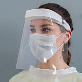 Экран защитный для лица пластиковый