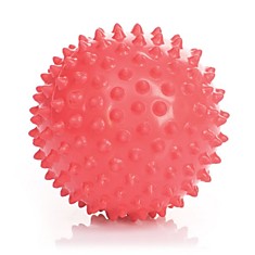 Мяч гимнастический игольчатый розовый 15см Тривес