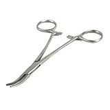 Зажим Москит изогнутый 150мм