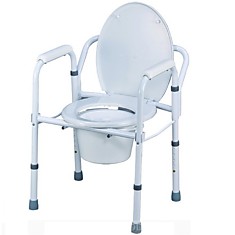Кресло-туалет складное NOVA