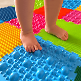Массажный коврик для детей от 2 лет - Набор из 8 пазлов ОРТОДОН